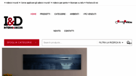 What Interniedecori.com website looked like in 2018 (5 years ago)