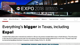 What Ifaiexpo.com website looked like in 2018 (5 years ago)