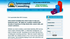 What Iccmarketing.com website looked like in 2018 (5 years ago)