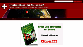 What Installation-en-suisse.ch website looked like in 2018 (5 years ago)
