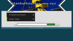 What Istanbulhavadurumu.xyz website looked like in 2018 (5 years ago)