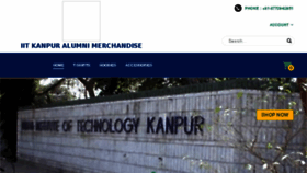 What Iitk.campusmall.in website looked like in 2018 (5 years ago)