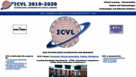 What Icvl.eu website looked like in 2018 (5 years ago)