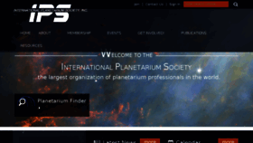 What Ips-planetarium.org website looked like in 2018 (5 years ago)