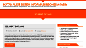 What Iasii.or.id website looked like in 2018 (5 years ago)
