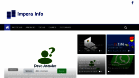 What Imperainfo.com.br website looked like in 2018 (5 years ago)