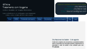 What Ibtaina.com.br website looked like in 2018 (5 years ago)