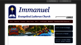What Immanuelnj.net website looked like in 2018 (5 years ago)
