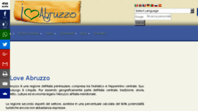 What Iloveabruzzo.net website looked like in 2018 (5 years ago)