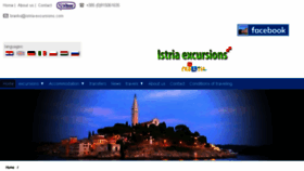 What Istria-excursions.com website looked like in 2018 (5 years ago)