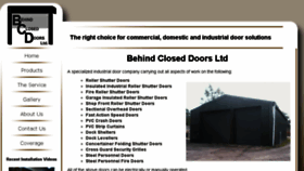 What Industrialdoors-bcd.co.uk website looked like in 2018 (5 years ago)