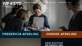 What Ivf-syd.dk website looked like in 2018 (5 years ago)