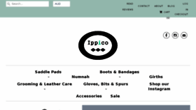 What Ippico.com.au website looked like in 2018 (5 years ago)