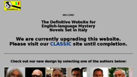 What Italian-mysteries.com website looked like in 2018 (5 years ago)