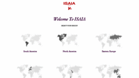 What Isaia.it website looked like in 2018 (5 years ago)