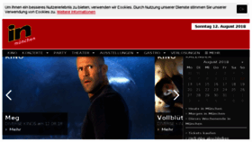 What In-muenchen.de website looked like in 2018 (5 years ago)
