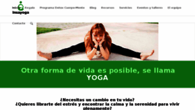 What Insayoga.com website looked like in 2018 (5 years ago)