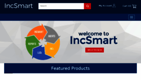 What Incsmart.biz website looked like in 2018 (5 years ago)