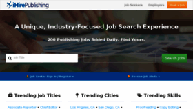 What Ihirepublishing.com website looked like in 2018 (5 years ago)