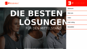 What It-bestenliste.de website looked like in 2018 (5 years ago)