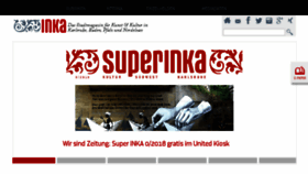 What Inka-magazin.de website looked like in 2018 (5 years ago)