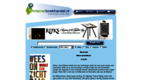 What Internetboekhandel.nl website looked like in 2018 (5 years ago)
