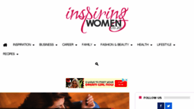 What Inspiringwomen.co.za website looked like in 2018 (5 years ago)
