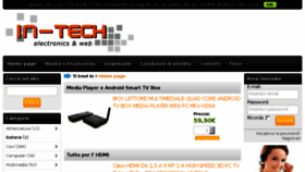 What Intech-shop.com website looked like in 2018 (5 years ago)
