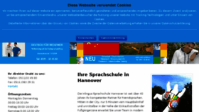What Inlingua-hannover.de website looked like in 2018 (5 years ago)