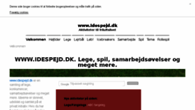 What Idespejd.dk website looked like in 2018 (5 years ago)