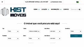 What Imoveiskist.com.br website looked like in 2018 (5 years ago)