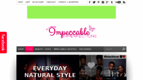 What Impeccableimperfections.com website looked like in 2018 (5 years ago)