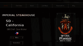What Imperialhouserestaurant.com website looked like in 2018 (5 years ago)