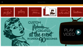What Iloveflipbooks.com website looked like in 2018 (7 years ago)