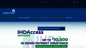 What Ihda.org website looked like in 2018 (5 years ago)