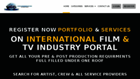 What Internationalfilmindustry.com website looked like in 2018 (5 years ago)