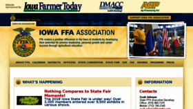 What Iowaffa.com website looked like in 2018 (5 years ago)