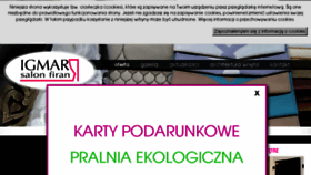 What Igmar-firany.pl website looked like in 2018 (5 years ago)