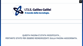 What Itisgalileiroma.it website looked like in 2018 (5 years ago)