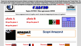 What Italiadelcalcio.it website looked like in 2018 (5 years ago)