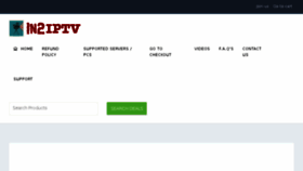 What In2iptv.com website looked like in 2018 (5 years ago)