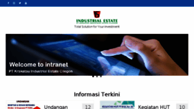 What Intra.kiec.co.id website looked like in 2018 (5 years ago)