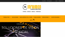 What Infaimon.com website looked like in 2018 (5 years ago)