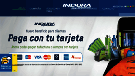 What Indura.com.ar website looked like in 2018 (5 years ago)