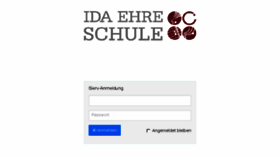What Ida-ehre-schule.org website looked like in 2018 (5 years ago)