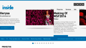 What Insidechannel.com website looked like in 2018 (7 years ago)