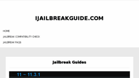 What Ijailbreakguide.com website looked like in 2018 (5 years ago)