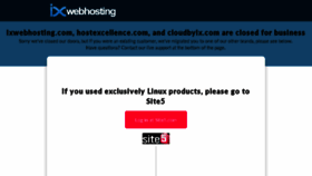 What Ixwebhosting.com website looked like in 2018 (5 years ago)