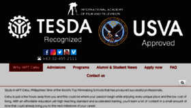 What Iaft.net website looked like in 2018 (6 years ago)