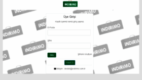 What Indirimo.com.tr website looked like in 2018 (5 years ago)